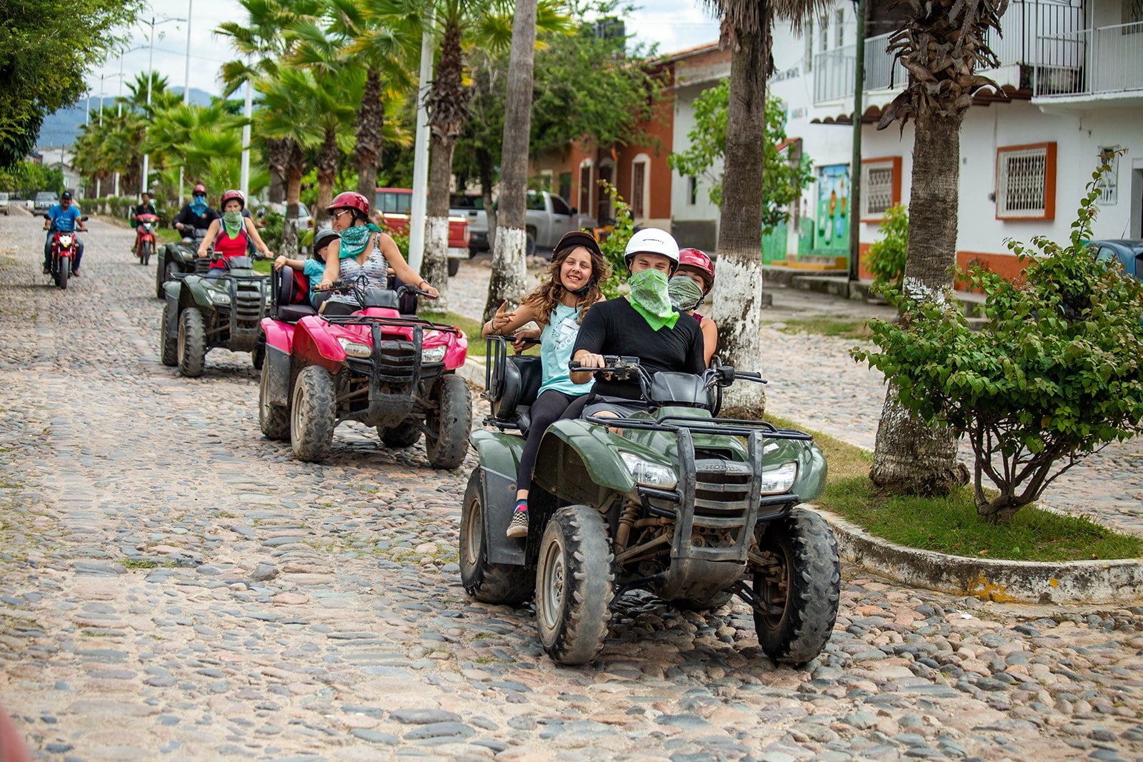 ATV tour through the Sierra Madre jungle trails near Puerto Vallarta