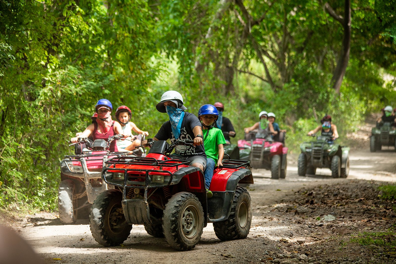 River crossing ATV Sierra Madre