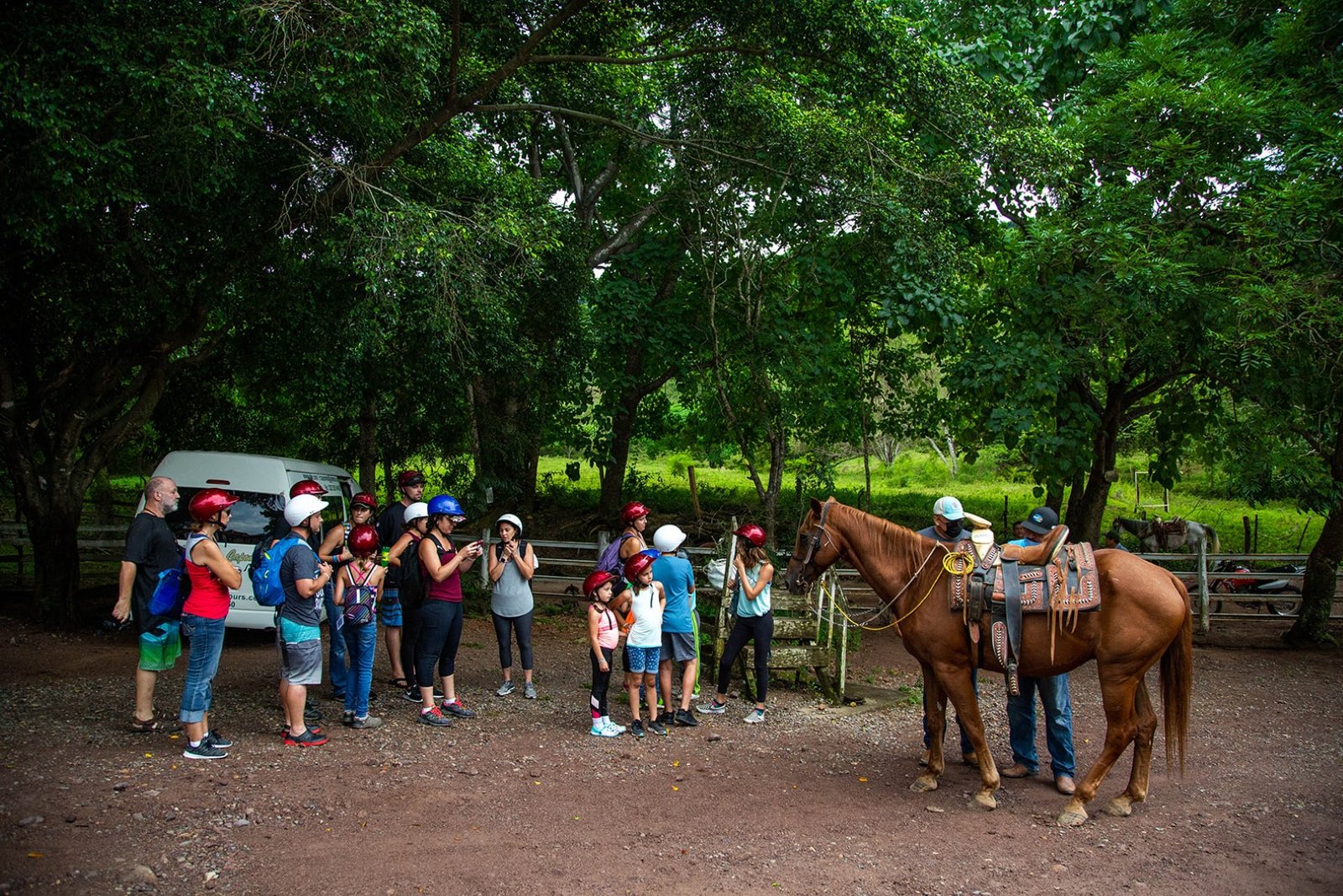 Horseback riding through the Sierra Madre jungle and waterfall trail, Puerto Vallarta