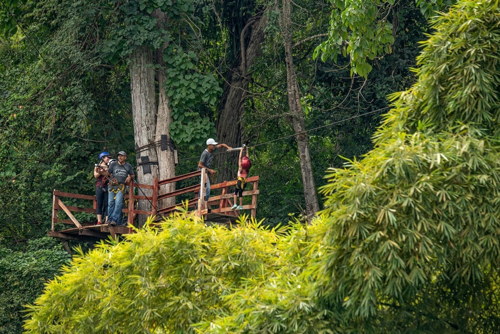 Rancho Capomo zipline adventure